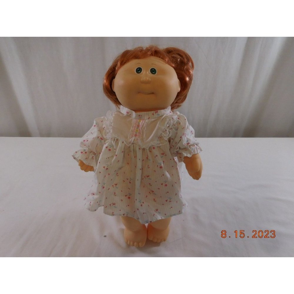 Cabbage Patch Kid Doll Splashin‎ Kids HM#3 Blue Eye Hard Body Aqua signed